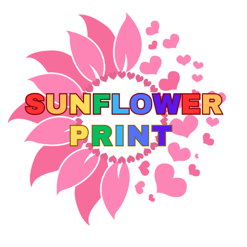 Sunflower Print Logo